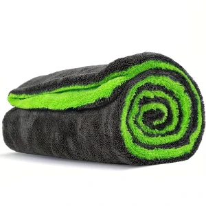 1400GSM 60x90cm Dual Twist Loop Twisted Water Absorbent Microfiber Car Drying Towel for Auto Detailing Wash