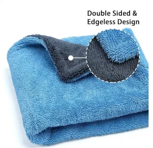 1400GSM 60x90cm Microfiber Car Drying Towel Ultra Absorbent Scratch-Free for Auto Detailing