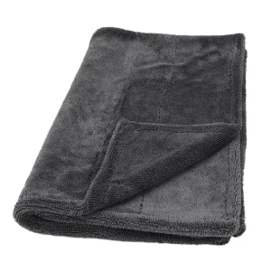 1400gsm High Quality Woven Dual Plush Double Side Twisted Microfiber Quick Dry Eco Friendly Car Drying Towel