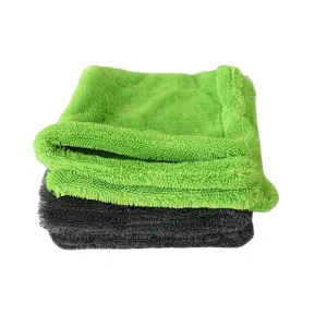 1400gsm Large Size Double Side Twist Loop Towel Microfiber Drying Towels Car Twisted Loop Drying Towels