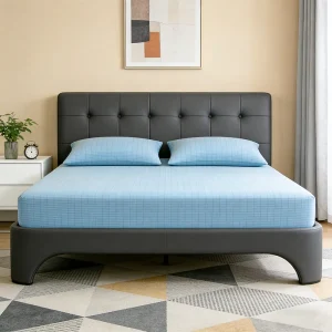 15% 20% 25% Silver Conductive Earthing Fitted Sheet Nature Energy Connected Healthy Grounding Bed Sheet with OEKO Certified