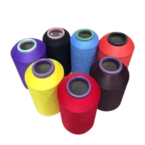 150 48 Fancy DTY Polyester Weaving Yarn for Embroidery & Sewing Eco Friendly High Tenacity