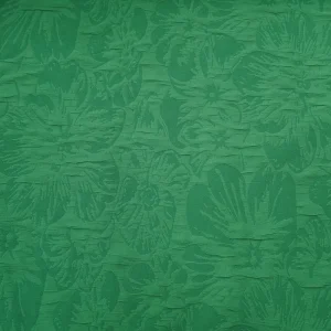 1502 Woven Polyester Double-Layer Crepe Jacquard Fabric With 3D Texture Pattern