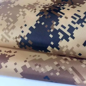 150D Oxford Solid Dyed Transfer Printing PU Coating Waterproof Polyester Fabric for Tent tarpaulin Car