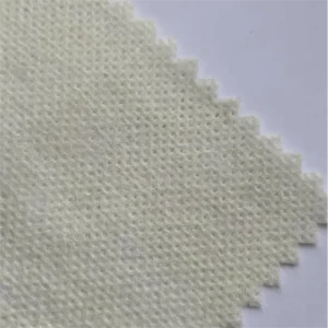 150cm Fabric Width 45g m2 Flame Retardant Spunlace Mesh Non Woven Fabric for Sale