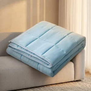 15lbs 20lbs 25 30lbs Custom Pattern Bamboo Quilted Weighted Gravity Blankets for Adults Anxiety