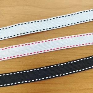 15mm Polyester Webbing with Two Dot Lines