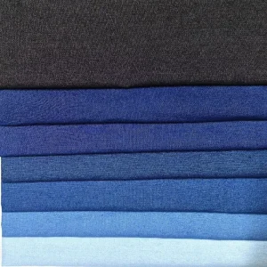 16*150 Lightweight Washed Stretch Denim Fabric for Spring Summer Garments Trousers Jacket Shoes
