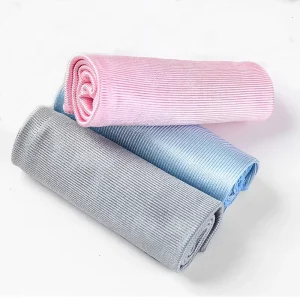 16″ X 16″ Universal Glass Cleaning Microfiber Towels 300 GSM Professional Streak Free Washcloths Lint Free High Clarity Cloths