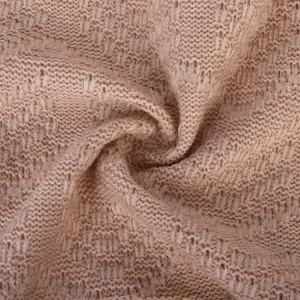 160cm Soft Knitted Fleece Fabric 49% Polyester 33% Rayon Heavyweight for Girls Dresses Garments