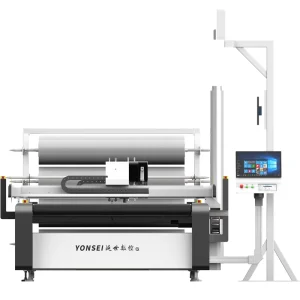 1616 Fully Automatic TPU Polyester Leather Cutting Machine for Shoe and Footwear Accessories with Oscillating Head