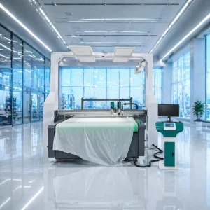 1625 Automatic CNC Carpet Table Mat Car Mat Cutting Machine Large Vision Automatic Feeding Cutting Machine