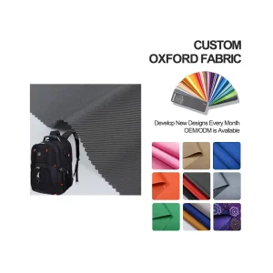 1680D 100% Polyester Fabrics PVC Coated Woven Waterproof Oxford Fabric for Outdoor Luggage