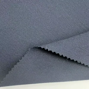 170 Gsm TR Suiting Fabrics Woven Four way Bullets TR Twill Plain Dyed Cross Style for Boys and Girls