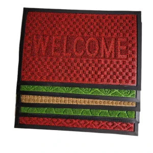 18″x30″ Welcome Mats for Entry Patio Home Front Door Mat Coir Outdoor Rubber Doormat
