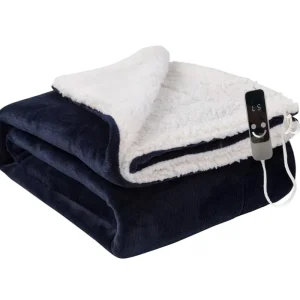 180*130cm Double Flannel Grey 220V Electric Heated Throw Blankets Electric Cold Heating Blanket for Bed
