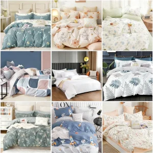 180*200 cm Designer Duvet Cover Bed Sheet Pillowcase 100 Cotton Polyester Bedding Sets Cotton king for Sale