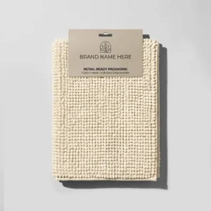 1800GSM Premium Chenille Door Mat Non Slip Absorbent Washable Microfiber Bathroom Rug Heavy Weight Carpet for Supermarket Bulk