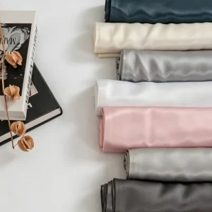 19 Momme Mulberry Silk Pillowcase Double Sided Solid Color Pillow Cover for Home Hotel Bedding