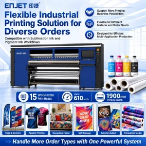 1900mm Sublimation Printer Simple Maintenance Home Textile Factory