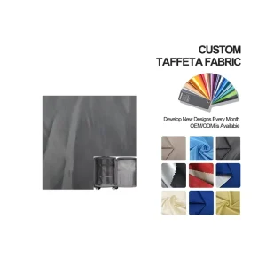 190T Taffeta Lining Fabric Lightweight Polyester Taffeta Cloth for Dress Coat Lining