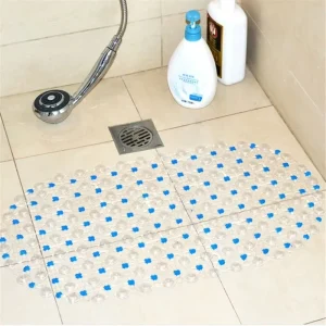 1PC PVC Anti skid Bath Mats Rectangle Soft Shower Bathroom Massage Mat Suction Cup Non slip Bathtub Carpet