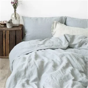 1x Duvet Cover + 2x Pillow case 100% Flax Linen AU US UK Duvet Set