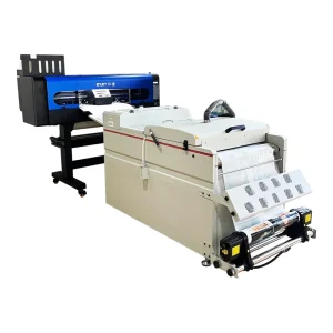 2-Head DTF Printer 60cm with I3200 Printheads High Resolution Heat Transfer Machine for Sportswear