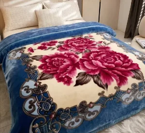 2 Ply Korean Blankets Mink Raschels Double Player Raschel Blanket