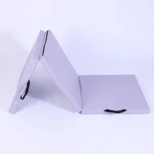2” Thick Tri Fold Mat Folding Panel Mats Gymnastics Foldable Mat for Exercise