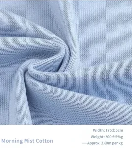 200GSM 90% Cotton 10% Spandex Single Jersey Fabric