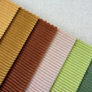 200GSM Velvet Flannel Fabric Sofa Plain Velour Textile Thick Pile Couch Material Anti Pilling and Scratch Proof for Cushion