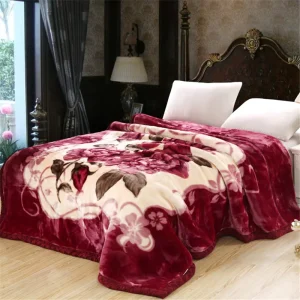 200cmx230cm 6kg Fleece Blanket King Size for Winter Heavy Korean Style Raschel Blanket Plush Soft Thick Warm