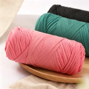 200g Big Roll T shirt Yarn High Elasticity Thread Crochet Bag Spaghetti t Shirt Yarn Crochet