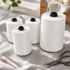 20S 6 200g Raw White Polyester Bag Closing Sewing Thread for Sack Bag