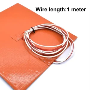 20W 12V Flexible Silicone Rubber Heating Pad Silicone Heater Electric Blanket Mat for Mixing and Thermal Insulation