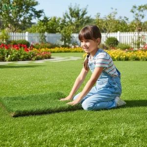 20mm 25mm 30mm 35mm 40mm Artificial Lawn Landscape Synthetic Turf Carpet Grass for Decor Home