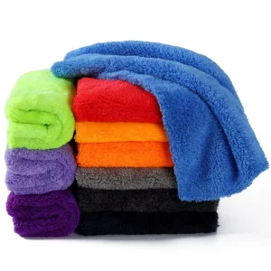 20x20cm Absorption Water Car Wash Towels Microfiber Eco-Friendly Car Care 400gsm 600GSM