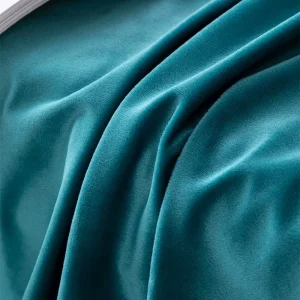210GSM Yarn Dyed Dutch Velvet Fabric Home Textile for Pillows Pajamas Sofa Covers Medium Weight 100% Polyester