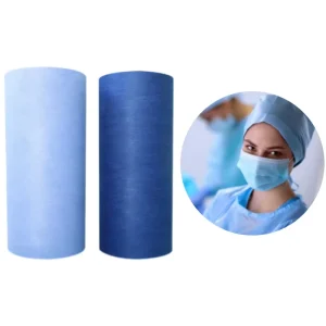 210cm 2.1m 2m 160cm Width Waterproof Anti static PP Spunbond SMMS Nonwoven Fabric for Medical Gown Material