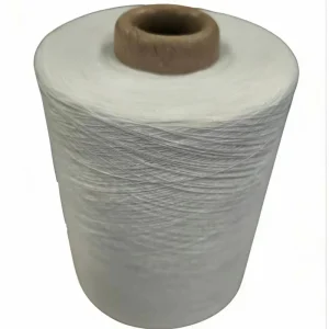 21S White 100% Polyester Yarn High Tenacity Raw for Socks and Sewing