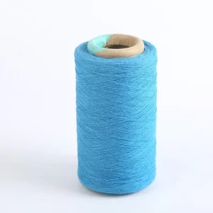 21s 100% Polyester Eco Friendly OE Spun Blended Yarn for Sewing Knitting Weaving Socks Gloves Towel Colorful