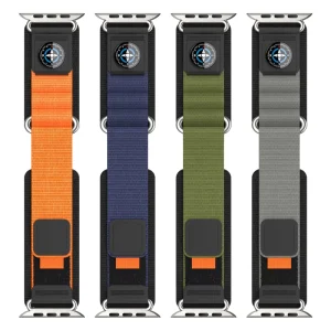 22 mm 20mm 18mm Gold Buckle Teal Color Band 20 mm Bright Green Watch Strap for Nato