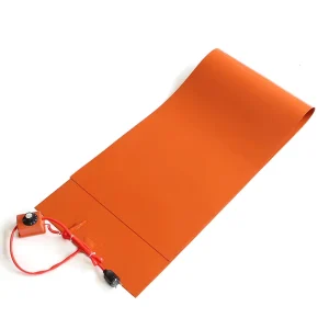 220V 1000W 1500W Large Silicone Rubber Heating Blanket 600x200mm Industrial Flexible Heater Mat for Food Catering