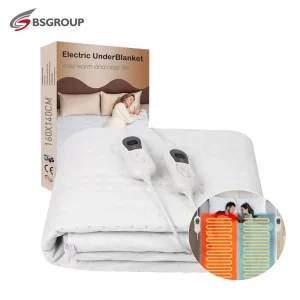 220V Dual Zone Electric Blanket for Bed King Size