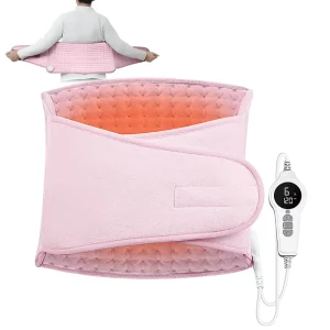 220V Wearable Electric Heated Throw Blanket 3 Heating Levels Thickened Warm Camping Blanket for Europe Winter