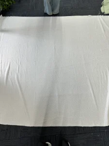 220cm 300gsm OEKT TEX White Polyester Mattress Fabric Factory Price Fabric for Mattress Mattress Cover