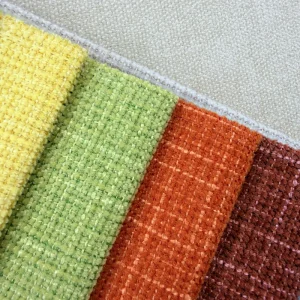 230GSM Plush Chenille Sofa Fabric Woven Sturdy Textile with Stain Resistant for Home Furniture
