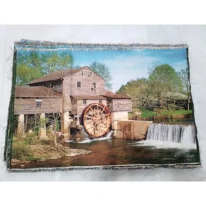 23×47 Inch Antique Jacquard Tapestry Wall Hanging Aged Style Design for Living Room Vintage Woven Pattern