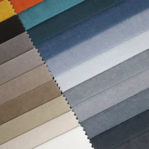 2502 Solid Color 180gsm Warp Knitted Velvet Sofa Fabrics 100% Polyester for Girls’ Furniture Arsenal